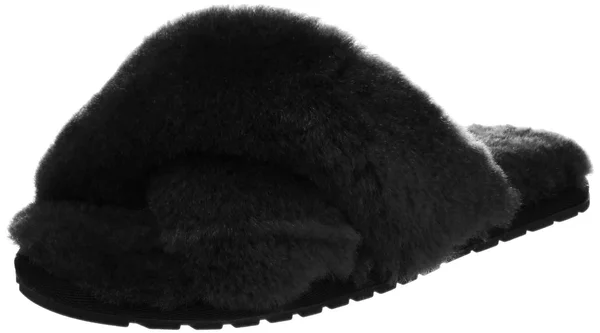 Emu Women's Mayberry Spa Slipper, Size: 5, Black Sheepskin