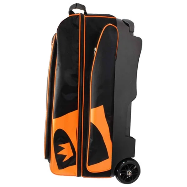 Brunswick Blitz Triple Roller Bowling Bag - Black/Orange
