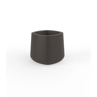 Ulm Self-Watering Pot Planter Vondom Bronze 11.75x22 H x 13.5x22 W x 13.5x22 D
