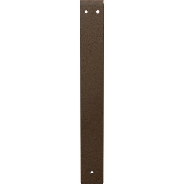 Ekena Millwork 2x22W x 16x22D x 16x22H Legacy Steel Bracket Hammered Brown