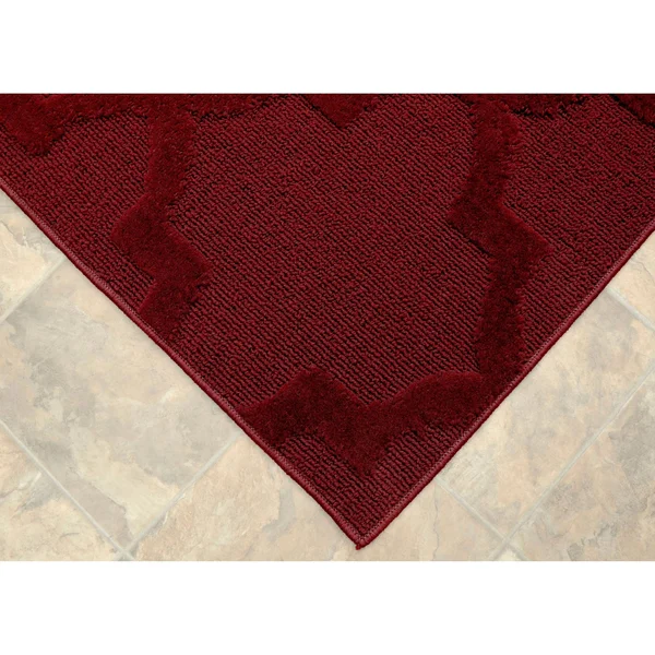 Garland Rug Quatro 5 ft. x 7 ft. Area Rug Cinder Gray