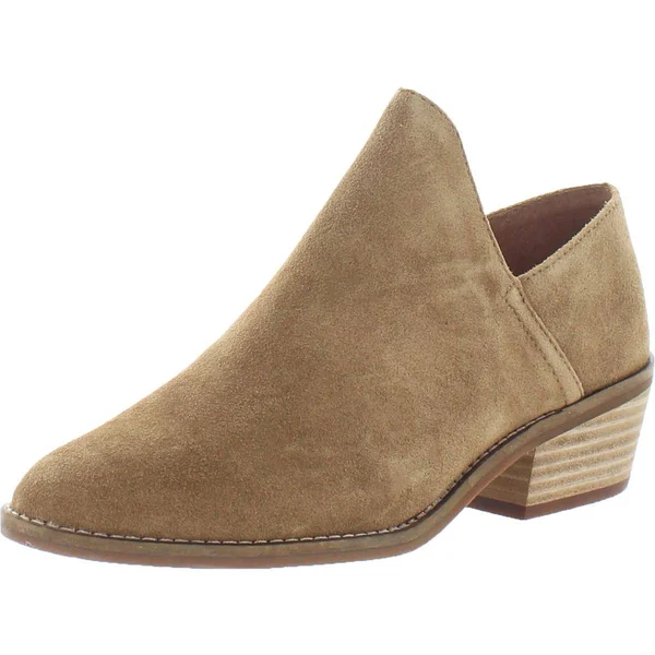 Lucky Brand Womens Fausst Block Heel Stacked Shooties