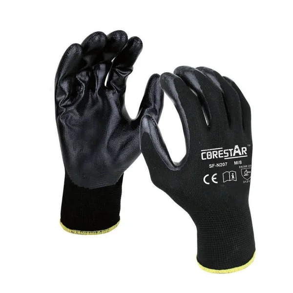 Nylon Knit Smooth Nitrile Coating Multi-functional Gloves 10(XL), 120 Pairs