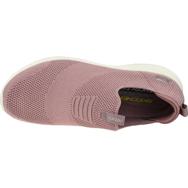 Skechers Women's Ultra Flex First Take Slip on Sneaker - Mauve