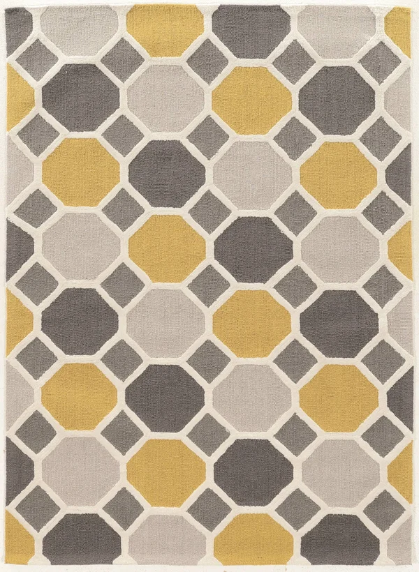 Linon Trio Ceramic Rug, 1x2 ft