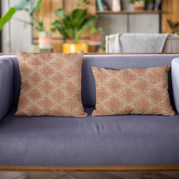 Plutus 20x22 x 36x22 Diamond Luxury Throw Pillow in Brown