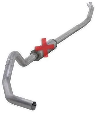 Diamond Eye K4218A-RP Turbo-Back Exhaust Kit