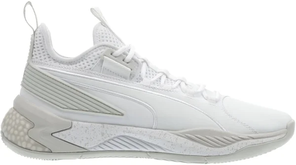 Puma Uproar Hybrid Court Core Mens White Athletic Basketball Shoes