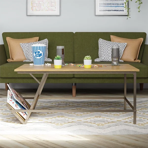 Novogratz Regal Coffee Table - Walnut