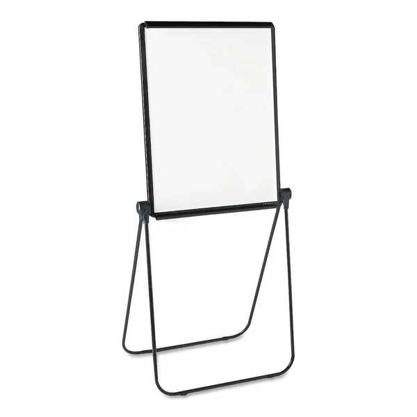 Staples Ultima - Easel - floor-standing - 27 in x 35 in - melamine - double-sided - reversible - black frame