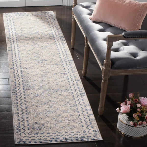 Safavieh Brentwood Gusta Traditional Oriental Rug - 6& x 9& - Ivory/Aqua