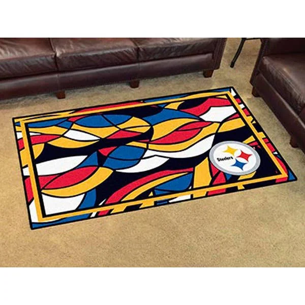 NFL - Pittsburgh Steelers 4&x6& Rug - Fanmats