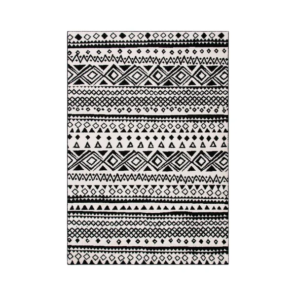Safavieh 8' x 10' Mercer 400 Mre415 Ivory - Charcoal Rug
