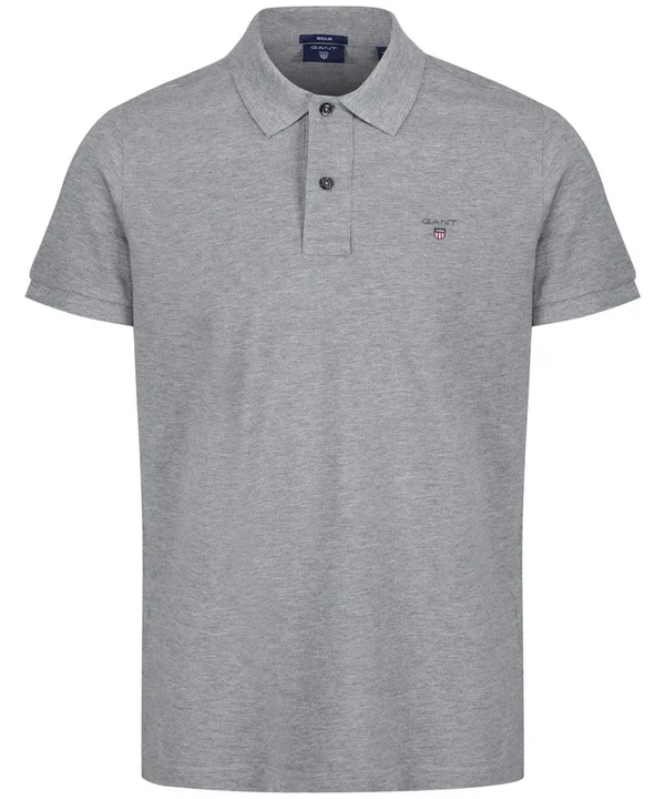 Gant Original Rugger Polo Shirt Colour: Grey - Size: L
