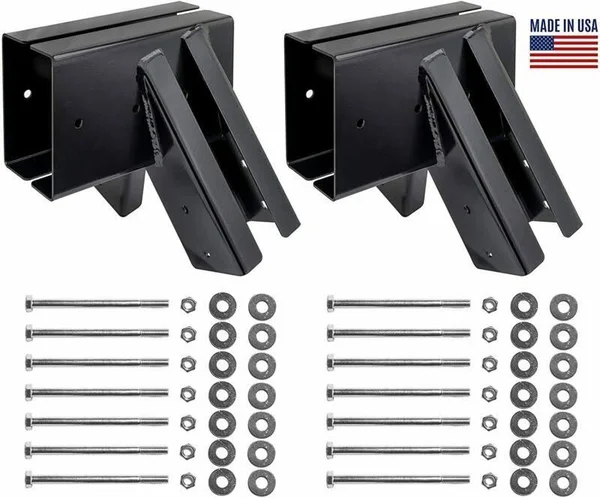 Bay Swings - Swing Set Brackets, Swing Frame, Wood Swing Set Kit, DIY Swing Set Hardware Kit, Made in USA