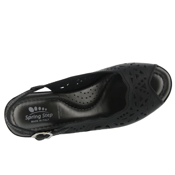 Women's Spring Step Orella, Size: 36, Black