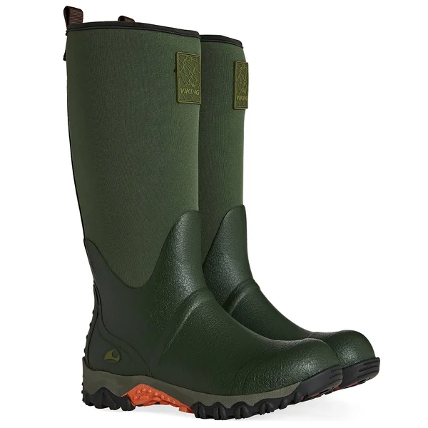 Viking Falk Neo Men's Wellington Boots - Green