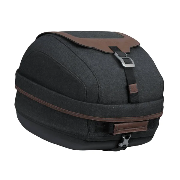 Indian Motorcycle Rear Rack Bag - Black/Brown