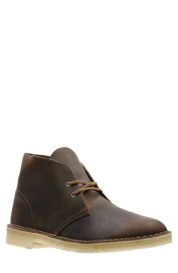 Clarks Men's Desert Boot - Beeswax Leather Size: 7.5 M