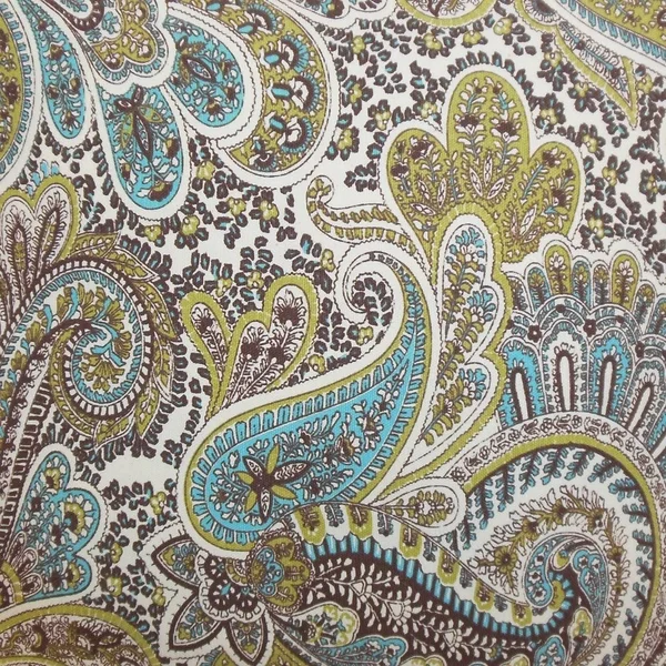 The Pillow Collection Dorcas Paisley Chocolate Feather Filled Throw Pillow - Size: 18 x 18