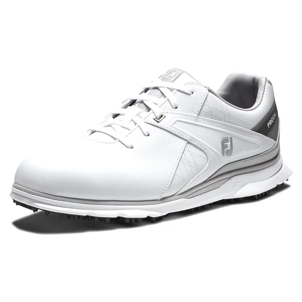 FootJoy Men's Pro|SL Spikeless Golf Shoes Size 7.5, White/Gray