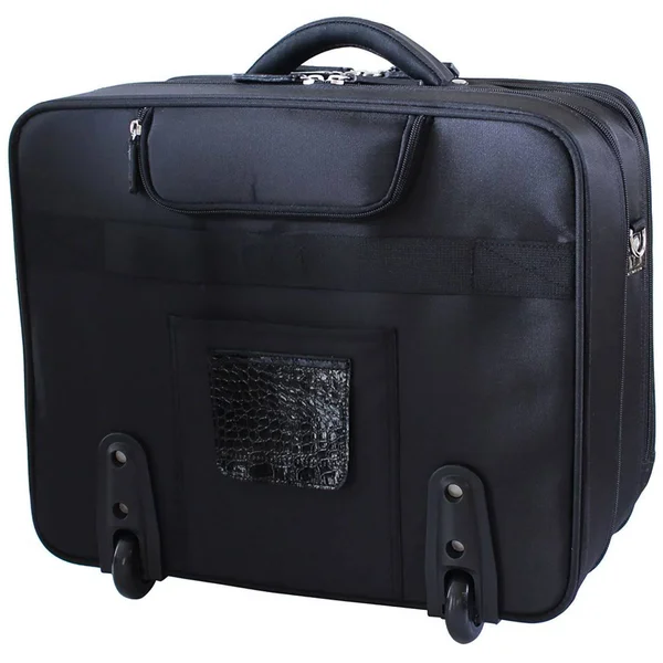 Women in Business Francine Collection - Croco 17.3x22 Laptop Roller Case