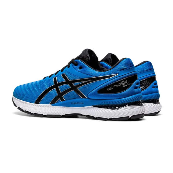 Asics Men's GEL-Nimbus 22 Running Shoes Directoire Blue/Black 9