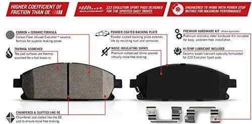 Power Stop - Front and Rear Z23 Evolution Sport Brake Kit K6480