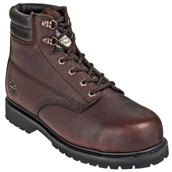 Georgia Men's Oiler Steel Toe Waterproof Work Boot Brown G6174 - 9.5 Wide