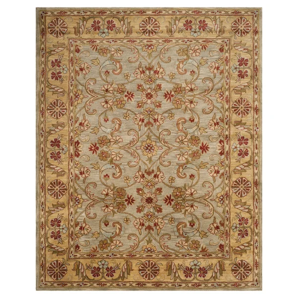 Safavieh 4& x 6& Classic CL324A Light Green - Gold Rug