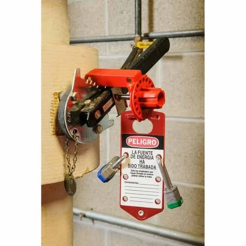 Brady 51281 - Green Steel Padlock with 0.75x22 Shackle