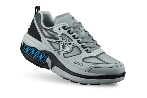 Gravity Defyer Men's Ion Shoes - Gray-Black in Size 15