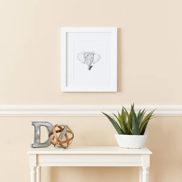 ArtToFrames 22x28 Matted Picture Frame with 18x24 inch Single Mat Opening Framed in 1.25x22 Satin White Frame and 2x22 Alabaster