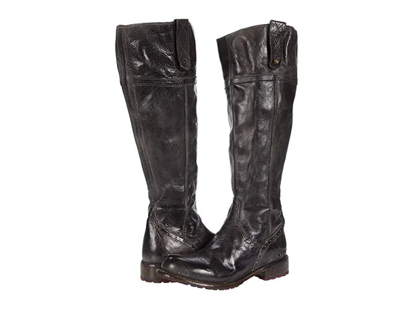 Bed Stu Jacueline Wide Calf Women's Boots 9435090 - 6.5 M, Black