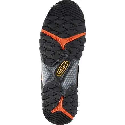 Keen Targhee Evo Mid Hiking Boot - Men's Black/Flame, 10.0
