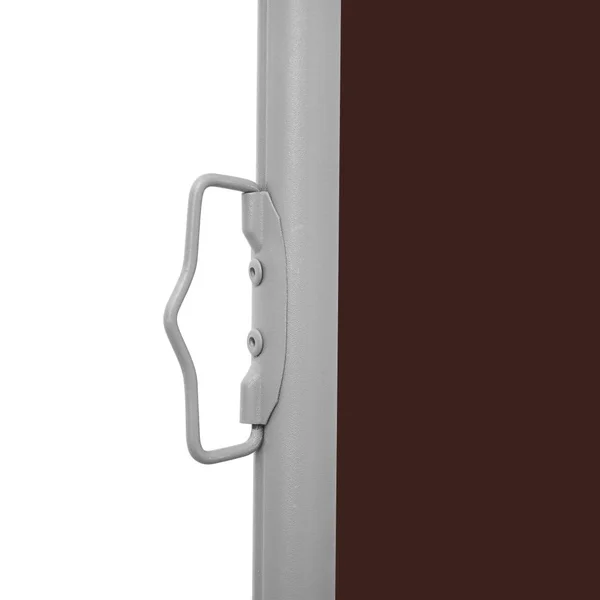 vidaXL Patio Retractable Side Awning 66.9x22x118.1x22 Brown