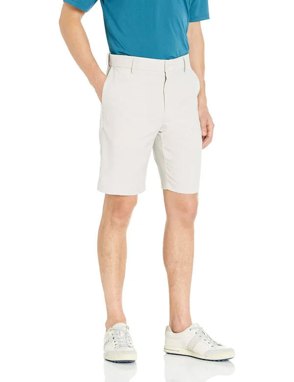 PGA Tour Men's Expandable Flat Front Short - Silver Cloud, 44