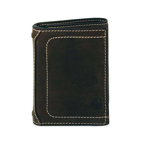 Carhartt Trifold Wallet Pebble - Brown