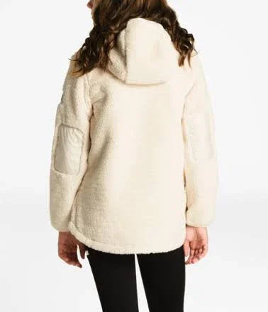 The North Face Campshire Pullover Hoodie - Girls& Vintage White - L