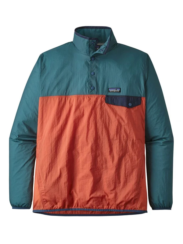 Patagonia Houdini Snap-T Pullover - Men's Sunset Orange, XL
