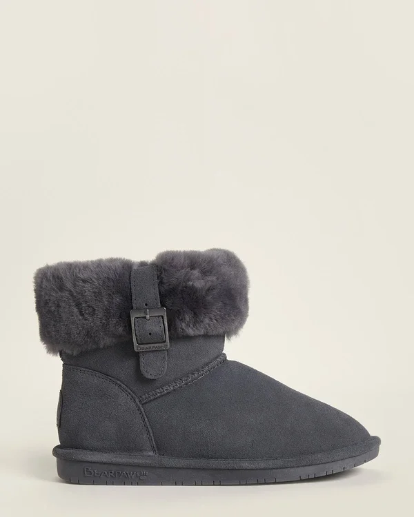 Bearpaw Abby Boots Black- Womens- Size 9 B