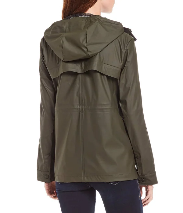 Hunter Original Lightweight Women's Waterproof Jacket - Military Red