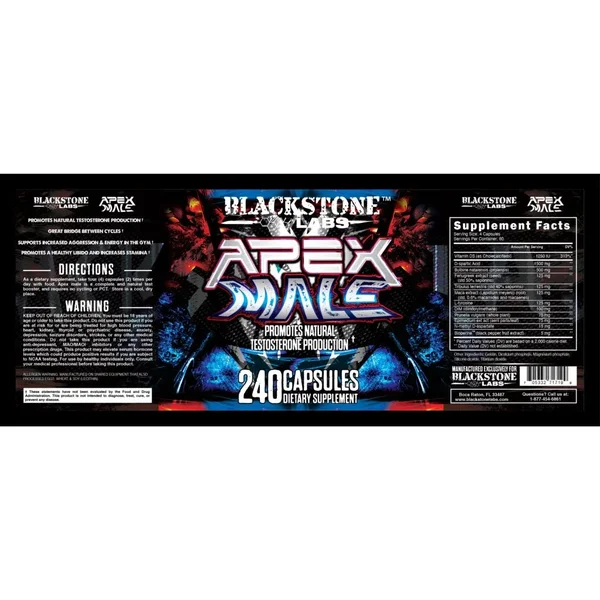 Blackstone Labs Apex Male (240 Capsules)