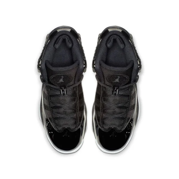 Jordan 6 Rings Basketball Shoes Black/White Size 07.0