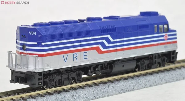 Kato USA Inc EMD F40PH Virginia Railway Express #V34 -- N Scale