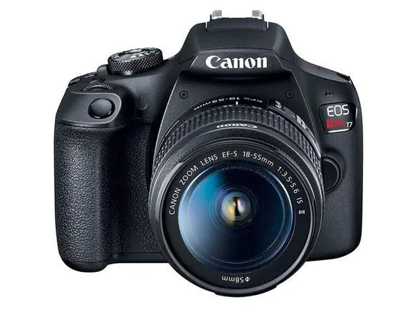 Canon T7 Eos Rebel DSLR Camera with EF-S 18-55mm f/3.5-5.6 Is II Lens Bundle with Deco Gear Camera Bag Case Plus Double Battery
