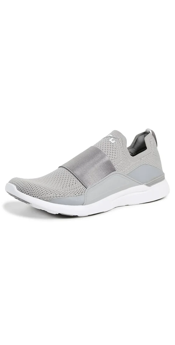 APL Men's Techloom Bliss Cement/White Shoes in Size 11, Athletic Propulsion Labs