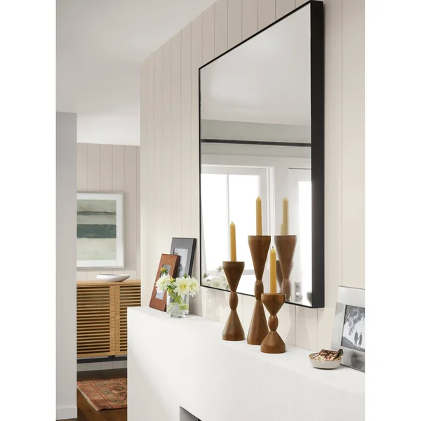 Room & Board, Modern Infinity Mirror 2D 24W 36H in Sapphire Blue