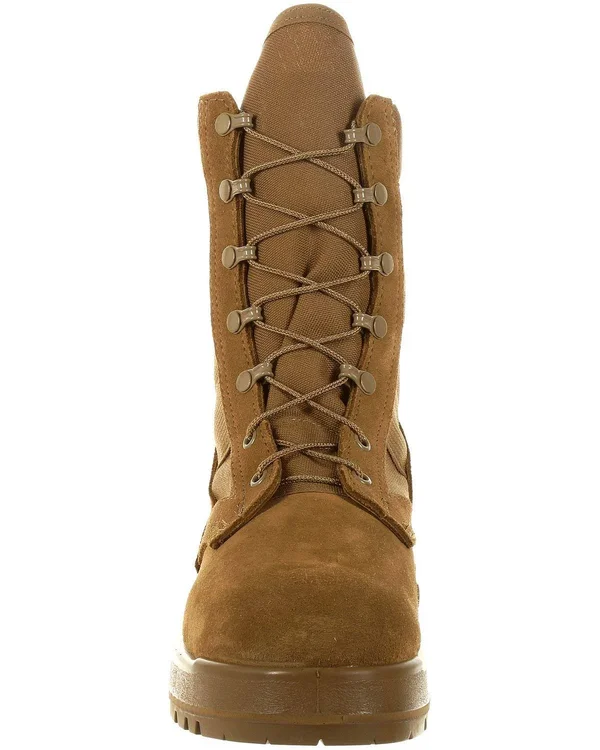 Rocky Men's Entry Level Hot Weather Military Boots - Rkc057, Coyote Brown