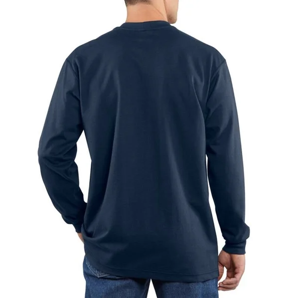 Carhartt Flame-Resistant Force Cotton Long-Sleeve T-Shirt - Olive